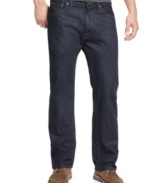 Toss the skinny style and get comfortable in these relaxed-fit jeans from Nautica.