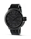 An all-black finish and muted grey dial lends ultra-modern style to this Cool Black watch from TW Steel.