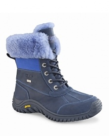 These true blue winter boots are waterproof and ready to weather any storm - UGG® Australia style.