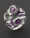 Di MODOLO Icon Ring With Amethyst and Diamonds