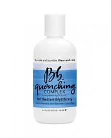 A potent, daily leave-in treatment for the terribly thirsty. Supersaturated formula provides deep, sustained replenishment, strength and protection for chronically dry and mechanically overworked hair.Usage: Lightly coat dry or damp hair daily. Do not rinse. Style as usual.Product Recipe: For deepest care, pair with Quenching Shampoo, Conditioner and Masque. Color compatible.