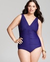 Radically comfortable slimming technology has earned Miraclesuit a cult cabana following. This sleek one-piece is an instant confidence boost -- just add your favorite shades!