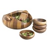 Nambé Pebble 7 Piece Salad Set