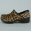 Sanita Leopard Printed Clog