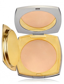 Silky smooth and incredibly luxurious, this intensive comfort pressed powder applies evenly and blends flawlessly for a seamless finish. It minimizes imperfections so skin looks radiant and less lined for hours.A special skin-conditioning complex immediately softens the look of lines and wrinkles as the non-drying formula helps skin hold on to more moisture. As the powder softly sweeps over skin, you'll see and feel the difference immediately. Includes a luxurious puff.