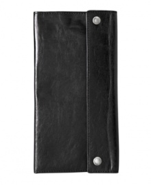 Keep track of our travel plans with the sleek style of this leather agenda holder from Fossil.