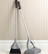 The key to flawless floors, this OXO broom and dust pan set sweeps up spills, dust and more with the comfort and efficiency you've come to expect from Good Grips. Limited lifetime warranty.