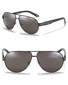 Carrera Metal Polarized Aviator Sunglasses