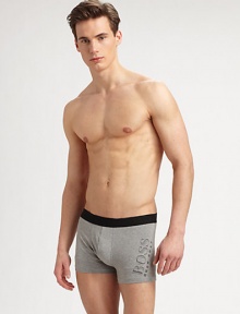 Remarkably soft, slim-fitting boxer briefs, set in lightweight, stretch cotton with signature logo detail.Elastic waistband95% cotton/5% elastaneMachine washImported