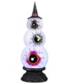 Ghost, goblin or other creatures of the night? This LED Eyeball Light will frighten loved ones and guests while adding a bit of spook to your home. Glitter at the base and top make it that much more intriguing.