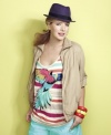 From play-wear to day-wear, this plus size jacket from American Rag is always in style!