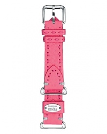 Fendi Selleria Pink Erica Leather Watch Strap