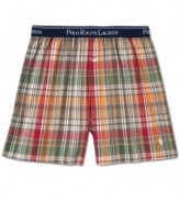 Classically styled this boxer offers everyday comfort, made of the finest 100% ringspun softness.