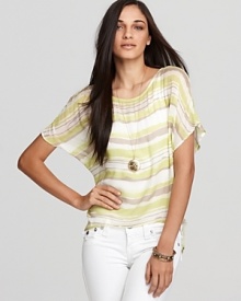 Sam & Lavi Top - Seratina Boxy Dolman Sleeve