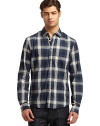 THE LOOKAllover plaid printShirt collarPatch pocket at chestButton-frontLong sleeves with barrel cuffsTHE MATERIALCottonCARE & ORIGINMachine washImportedThis item was originally available for purchase at Saks Fifth Avenue OFF 5TH stores. 