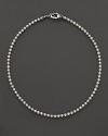 Lagos Sterling Silver Luna Freshwater Pearl Necklace, 18