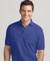 This timeless polo offers nonstop refinement and casual comfort for any season.