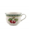 Comprised of four distinctive designs, Villeroy & Boch's French Garden is more than a dinnerware and dishes pattern – it's a chance for you to express your personal taste. This breakfast cup is beautifully designed to mix and match with any French Garden pattern you choose.