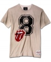 Classic rock meets classic casual style with this Rolling Stones t-shirt.