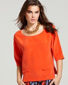 Robert Rodriguez Blouse - Silk Oversized