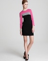 DIANE von FURSTENBERG Dress - Aina Three Quarter Sleeve Sweater