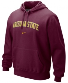 Keep warm as you root for the Arizona State Sun Devils in this hoodie by Nike.