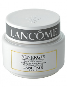 Anti-Wrinkle and Firming Treatment-Day & Night. Rediscover your skin's youthful strength, firmness and resilience. Thanks to a unique firming and anti-wrinkle effect that fortifies skin - making the skim plumper and smoother - this double performance treatment is proven to dramatically decrease the appearance of fine lines and wrinkles. The Result: Leaves your skin feeling lifted, firmer; smooth and supple. 2.5 oz. 