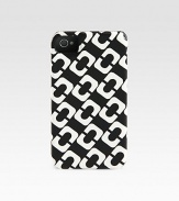 A chic link printed leather design snaps over your iPhone® for a stylish cover.Leather over PVC2½W X 4½H X ½DImportedPlease note: iPhone® not included.