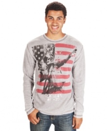 This Marc Ecko Cut & Sew thermal will keep you cozy and looking stylish.