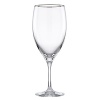 The Timeless Signature Stem collection from Lenox features simple and stunning shapes that are platinum-trimmed for an elegant finish. Crafted in fine lead crystal, this superior all-purpose glass deserves a toast.