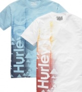 Get graphic. This tee from Hurley is a rocking look for your on-the-street style.