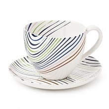 DIANE von FURSTENBERG Streamline Cup & Saucer