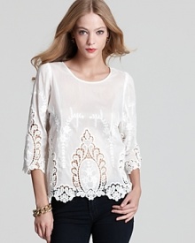 Dolce Vita Blouse - Deidra Embroidered Lace