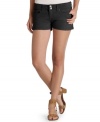 For a smoky look that suits the heat, opt for Levi's classic low-rise shorts in a charcoal wash!