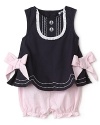 Hartstrings Infant Girls' Woven Top & Short Set - Sizes 0-12 Months