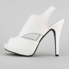 Anne Michelle Obscene Peeptoe Platform Heel