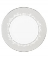 The essential salad plate finely crafted in elegant bone china with a delicate floral design with textured white beads finished with stunning platinum trim to complete the perfect table setting. Perfect for serving salads, appetizers or desserts. From Lenox's dinnerware and dishes collection. Qualifies for Rebate