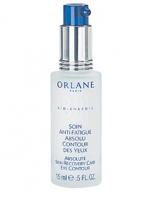 Absolute Skin Recovery Care Eye Contour. Fight fatigue by treating your delicate eye area with this ophthalmologist recommended gel-cream. Eliminates puffiness and dark circles. Ultra-fine texture and white lily extracts decongest and smooth eye area. Hydrates, and tones tissues around the eyes. Can be used on the eyelids as a lid lifter. 0.5 oz pump bottle. 