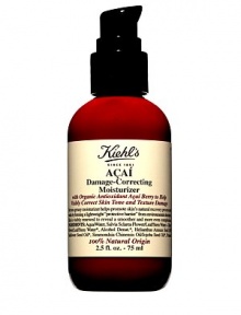 Ecocert organic damage-repairing formulations with organic antioxidant acai berry to help visibly repair skin tone and texture damage. An antioxidant-enriched moisturizer to help repair the visible effects of damaging oxidative environmental stress while minimizing fine lines and loss of elasticity. Paraben free and silicone free. Supports skin's own renewal process to help repair visible effects of oxidative skin damage.