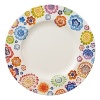 Bright, cheerful blooms traverse this premium bone-china plate from Villeroy & Boch. Mix it and match it with other pieces in the collection for endless creative combinations.