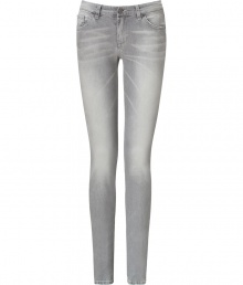 Elevate your Downtown-cool look in these ultra-flattering skinny jeans from See by Chlo? - Classic five-pocket styling, skinny leg, slight stretch - Form-fitting - Pair with an asymmetric hem knit and chunky biker boots