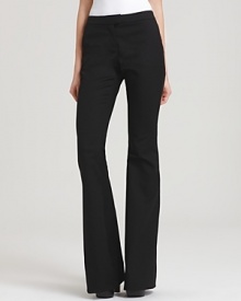 Rendered in a low rise, flare silhouette, these essential Rachel Zoe pants update your every day with trend-right style that travels from morning to night with ease.