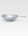 An elegant, professional-grade wok is manufactured with exclusive multi-ply construction, a specially designed combination of stainless steel and aluminum alloys for lifetime performance, durability