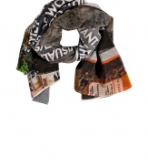 Wear a work of art this season in Each Others photo print velvety silk scarf, lettered with London-based artist Robert Montgomerys prose for cutting-edge results guaranteed to make an impact - White stitched seams - Pair with oversized knitwear and urban-cool accessories