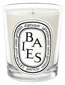 This candle recalls the scent of a rose garden by the water's edge. The rose gives it an imposing presence that is ideally balanced by the cool note of blackcurrant leaves. This sophisticated perfume is one of Diptyque's most famous.Fruity 50-60 hours burn time Keep wick trimmed to ½ to ensure optimal use Hand poured and made in France 