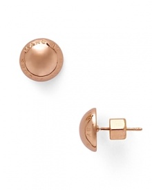 Opt for signature style with these logo-stamped dome studs from MARC BY MARC JACOBS.