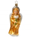 Your guardian angel! Mouth-blown and hand-painted, this Inge-Glas ornament was created with expert craftsmanship for a signature finish that shines bright year after year.