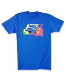 This short-sleeved Brasil t-shirt from Nike is long on soccer style.