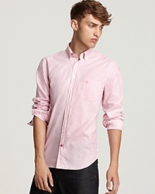 A classic shirt for the modern man, courtesy of the brand that's practiced in timeless wearability. From Burberry.