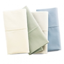 At a high thread count of 500 in supima cotton percale, these sheets are some of the softest around. Fitted sheet has 19 deep pockets. Easy care.